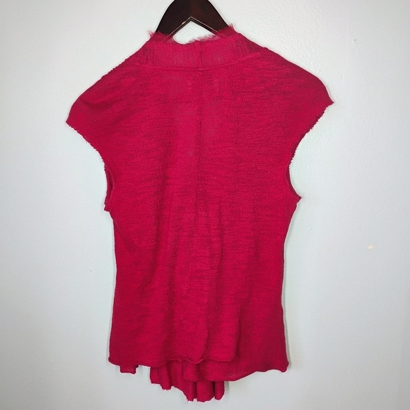 Deletta Anthropologie Roses Are Red Y2K Top Womens Small Balletcore Romantic - Picture 4 of 12